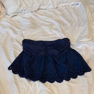 Wild Fable Navy Blue Crop Top